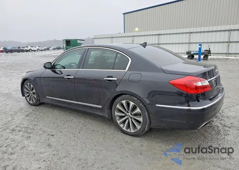 2014 Hyundai Genesis 5.0L z USA, uszkodzony, nr VIN KMHGC4DH2EU265995